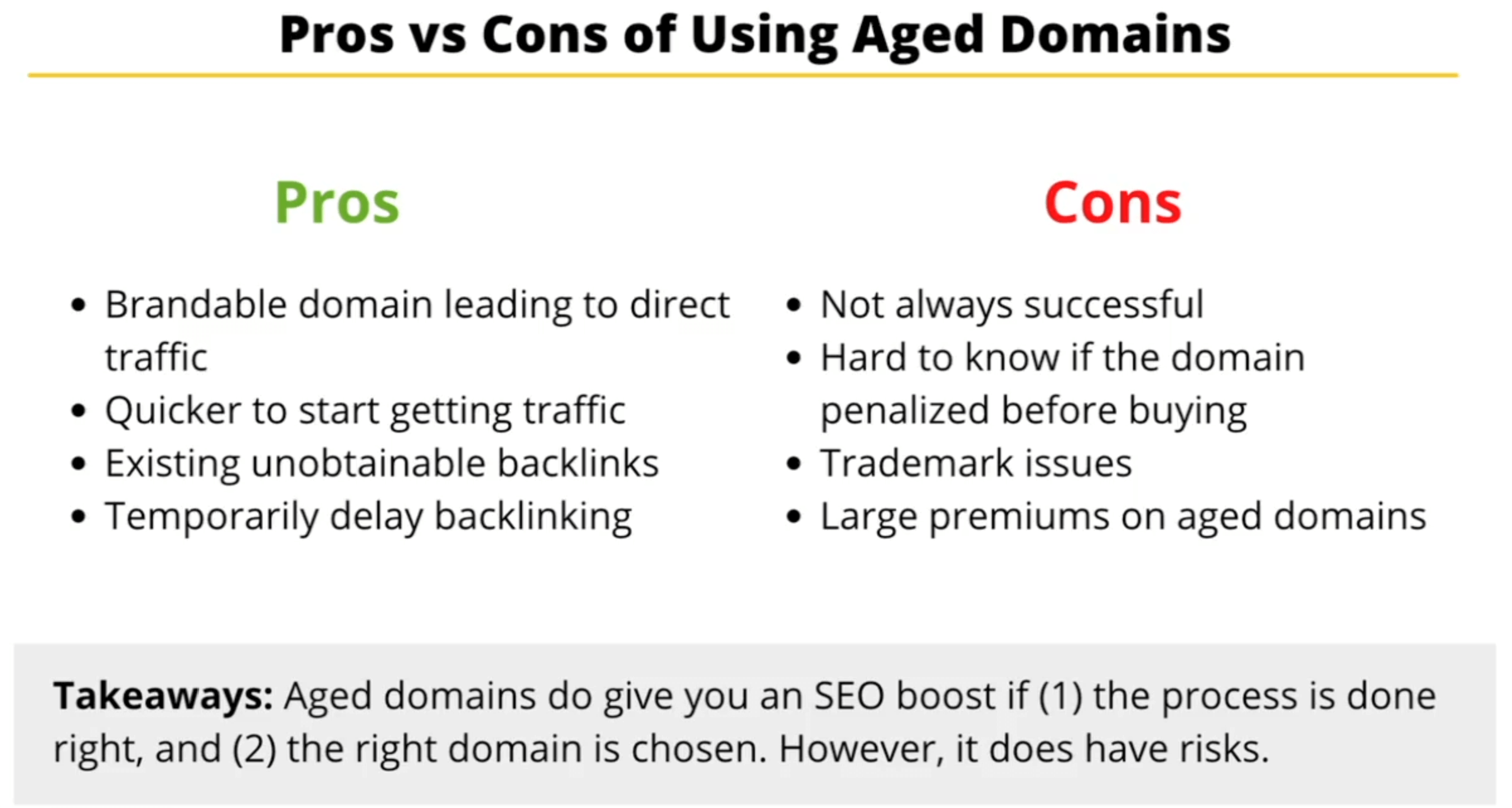 Aged Domain Course - Introduction