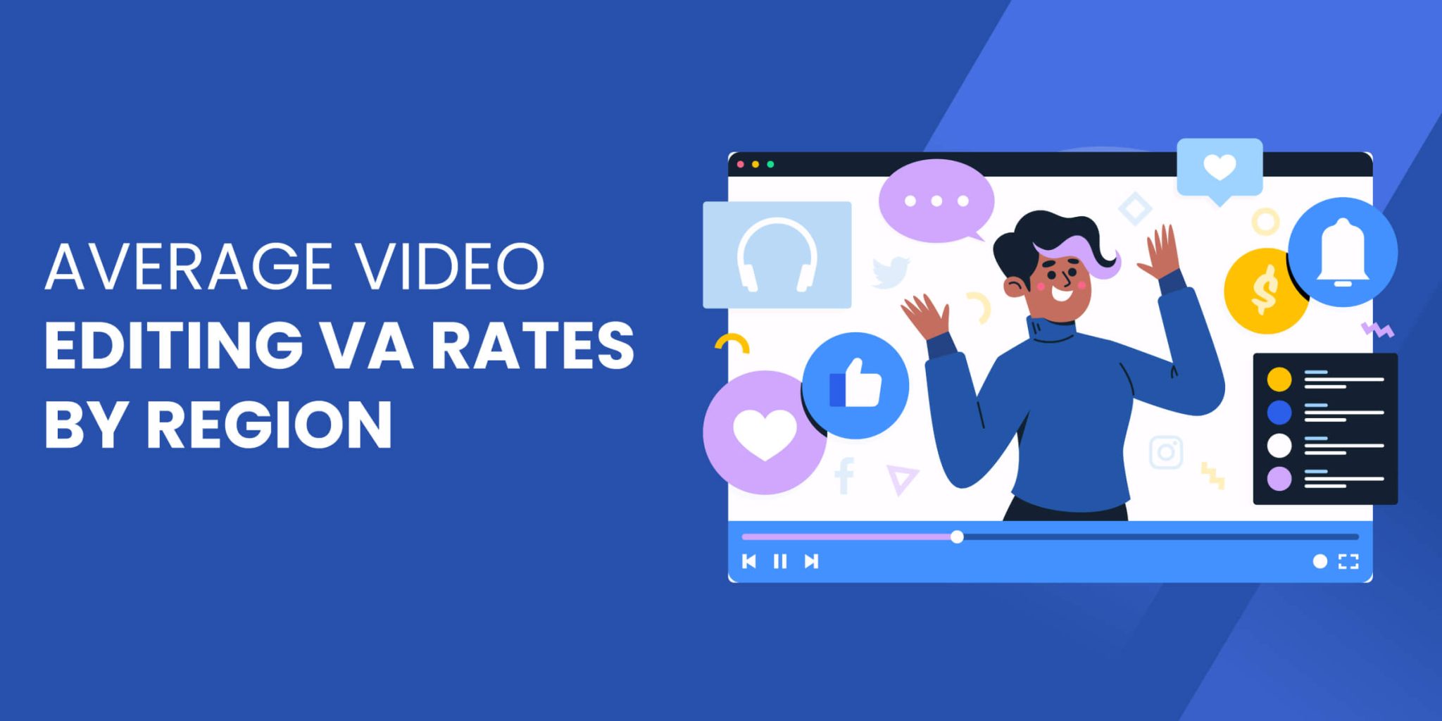 How Much Does a Video Editing Virtual Assistant Cost? (2025 Rates)