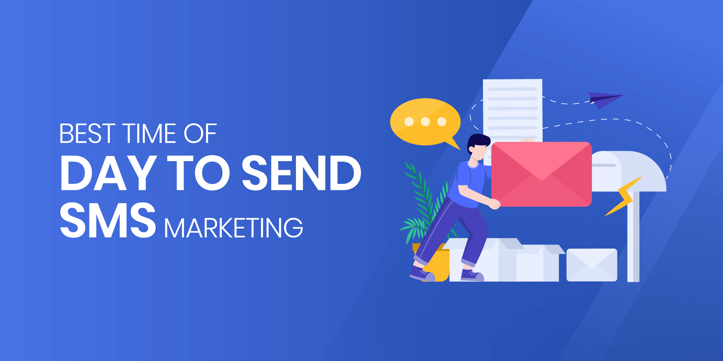 Best Time of Day to Send SMS Marketing