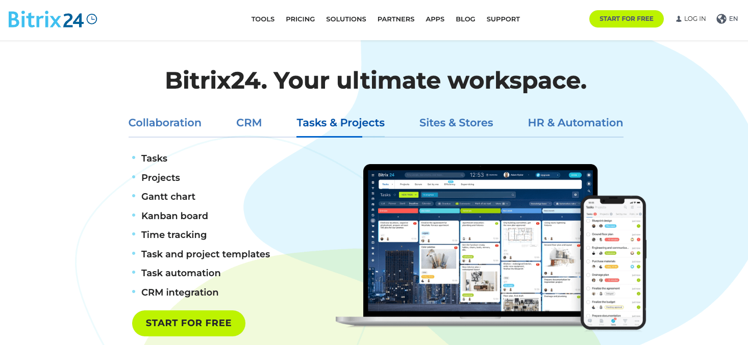 Bitrix24 Website Banner