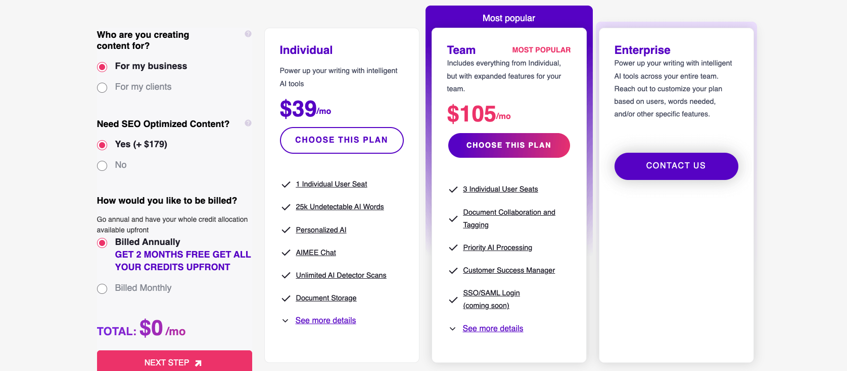 CaS 3 Updated Pricing