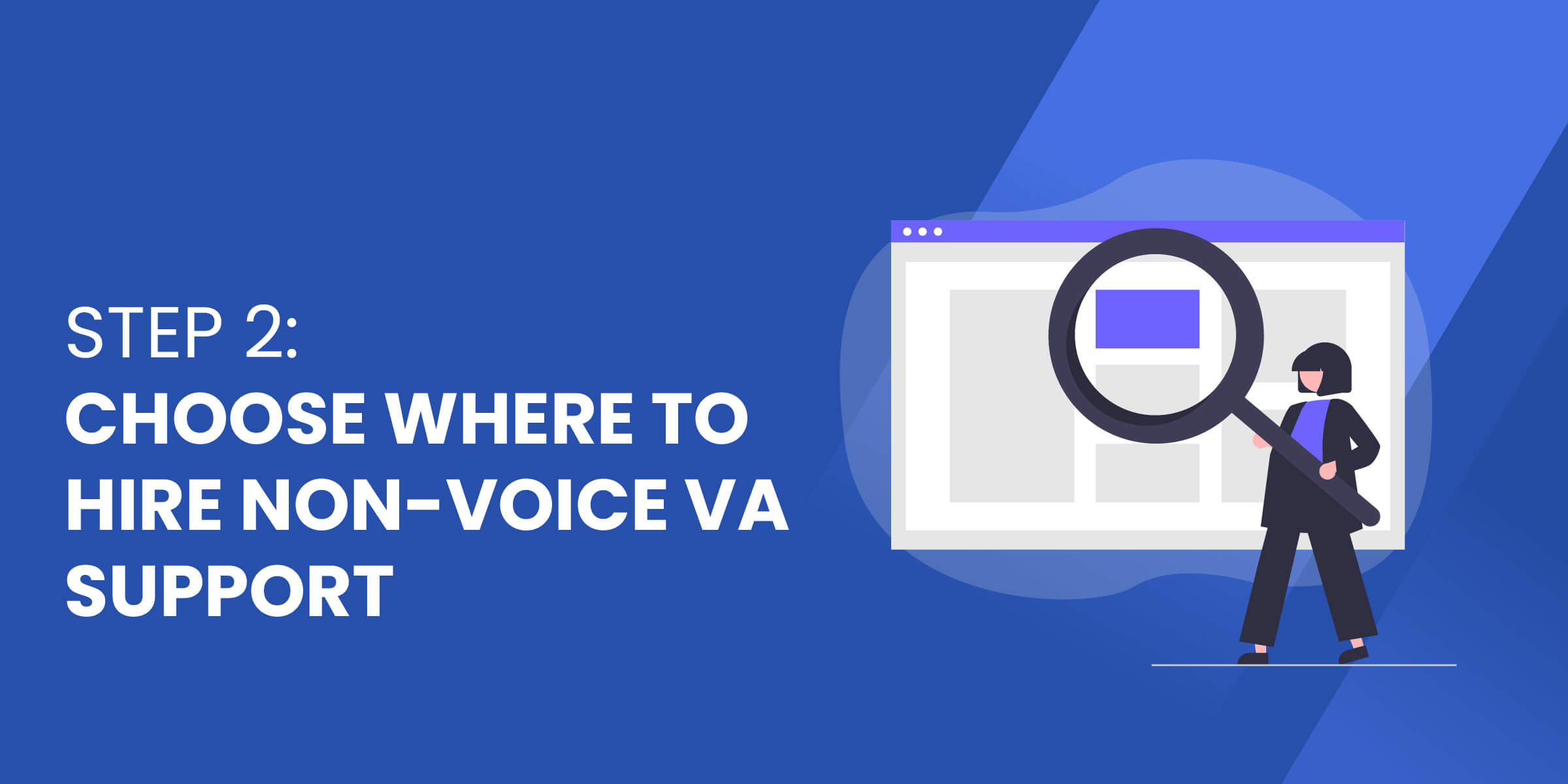 Choose Where to Hire Non Voice VA