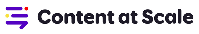 Content at Scale Logo Main