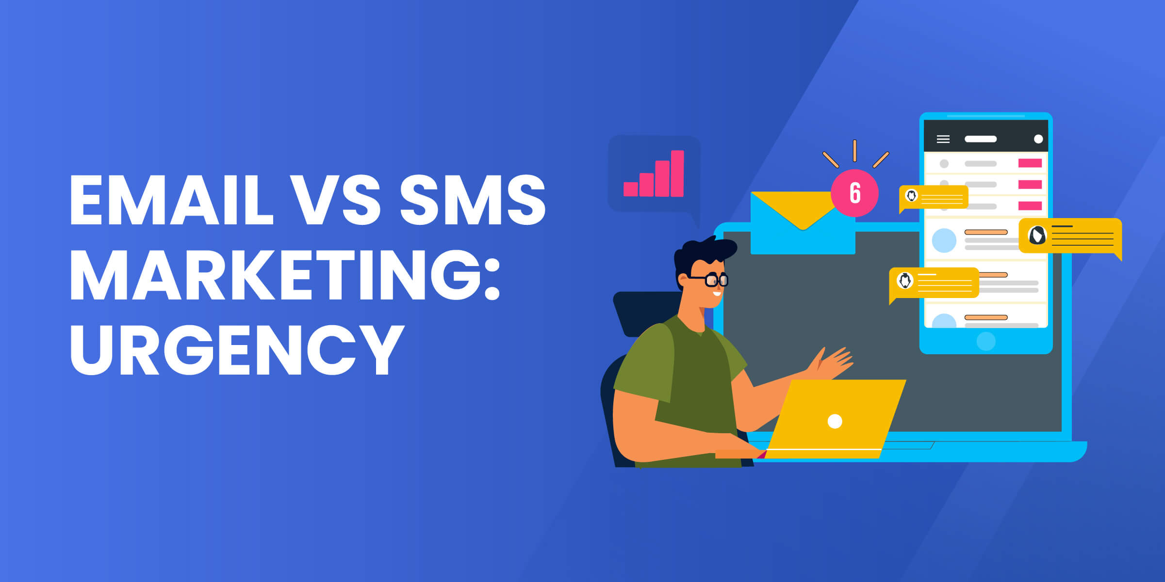 Email vs SMS Marketing Urgency