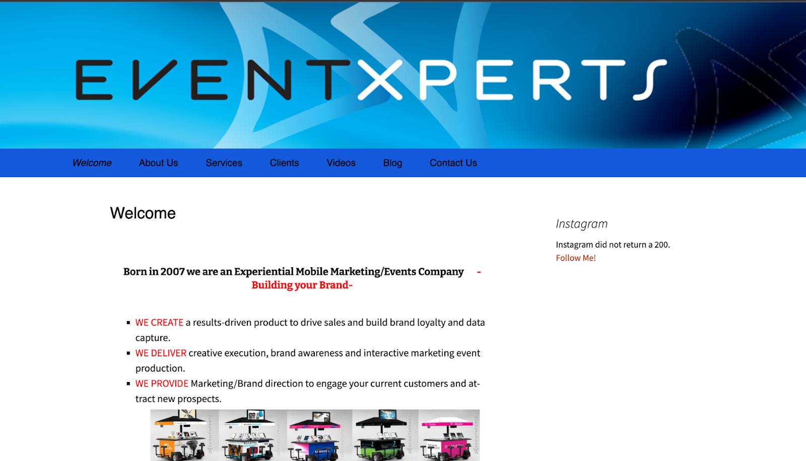 EventXPERTS Marketing Banner