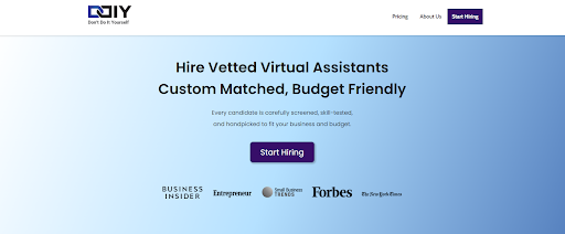 Finding WordPress VAs with DDIY.co