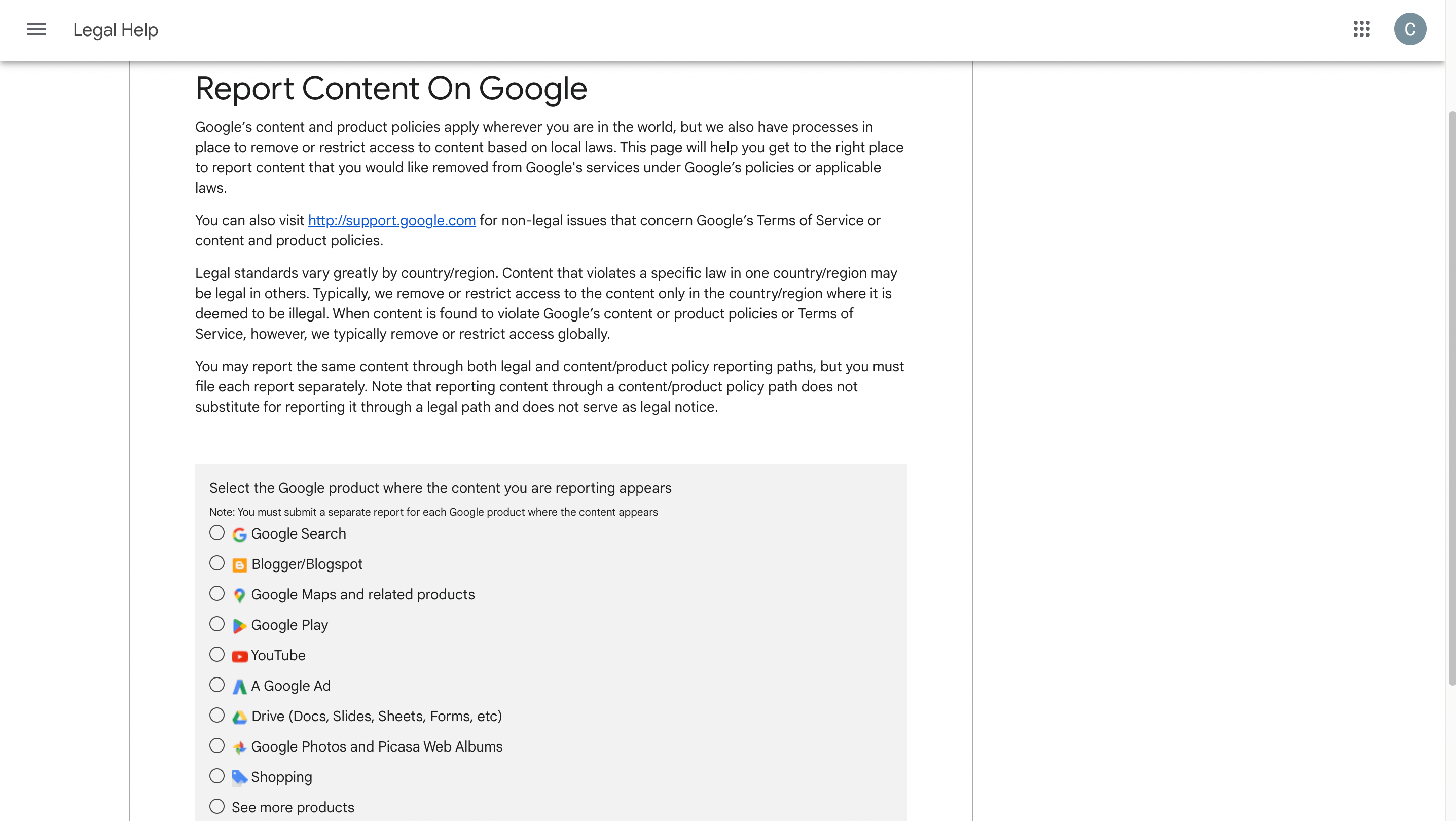 Google DMCA Step-3