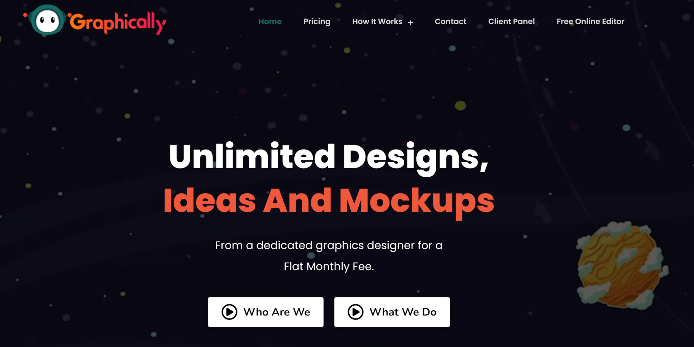 Graphically Website Banner