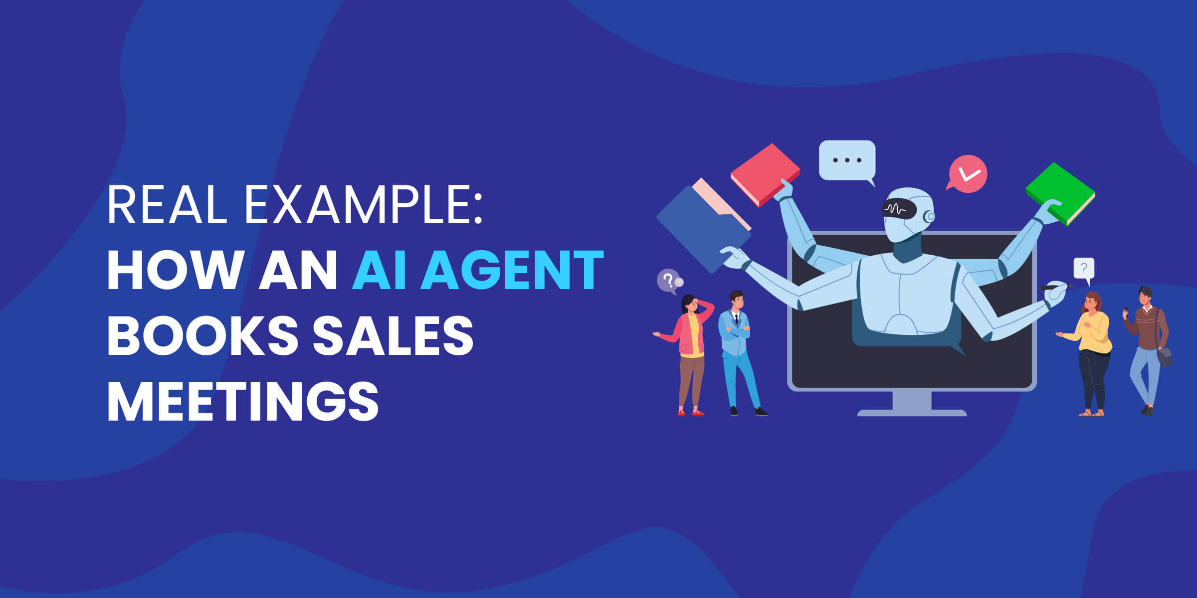 How AI Agent Books Sales Meetings
