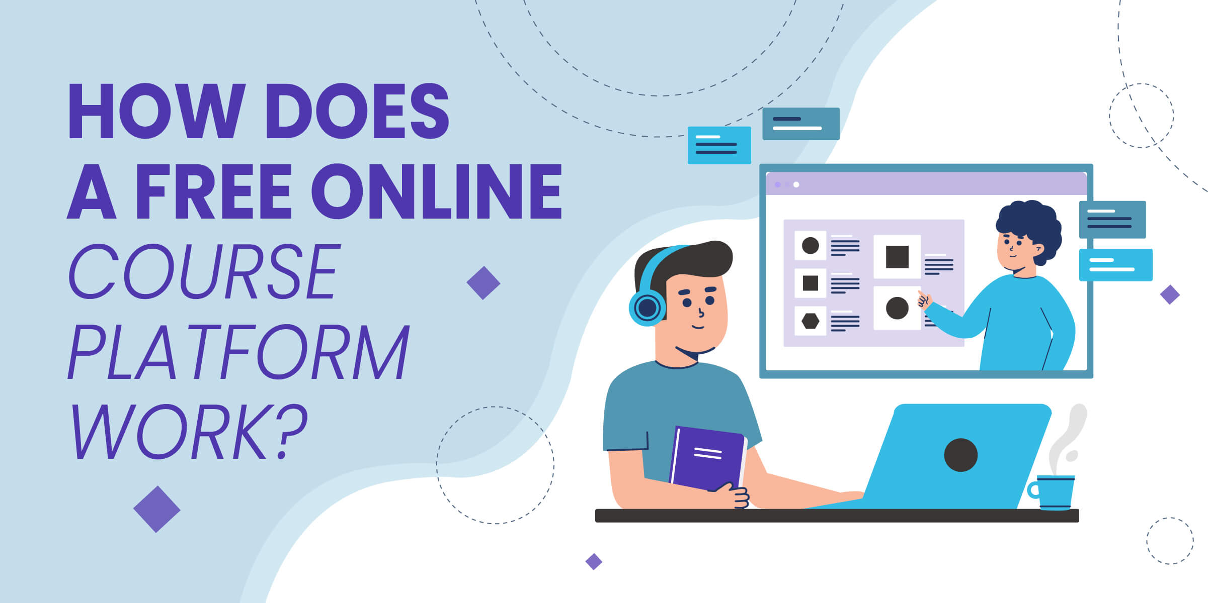 How Does a Free Online Course Platform Work