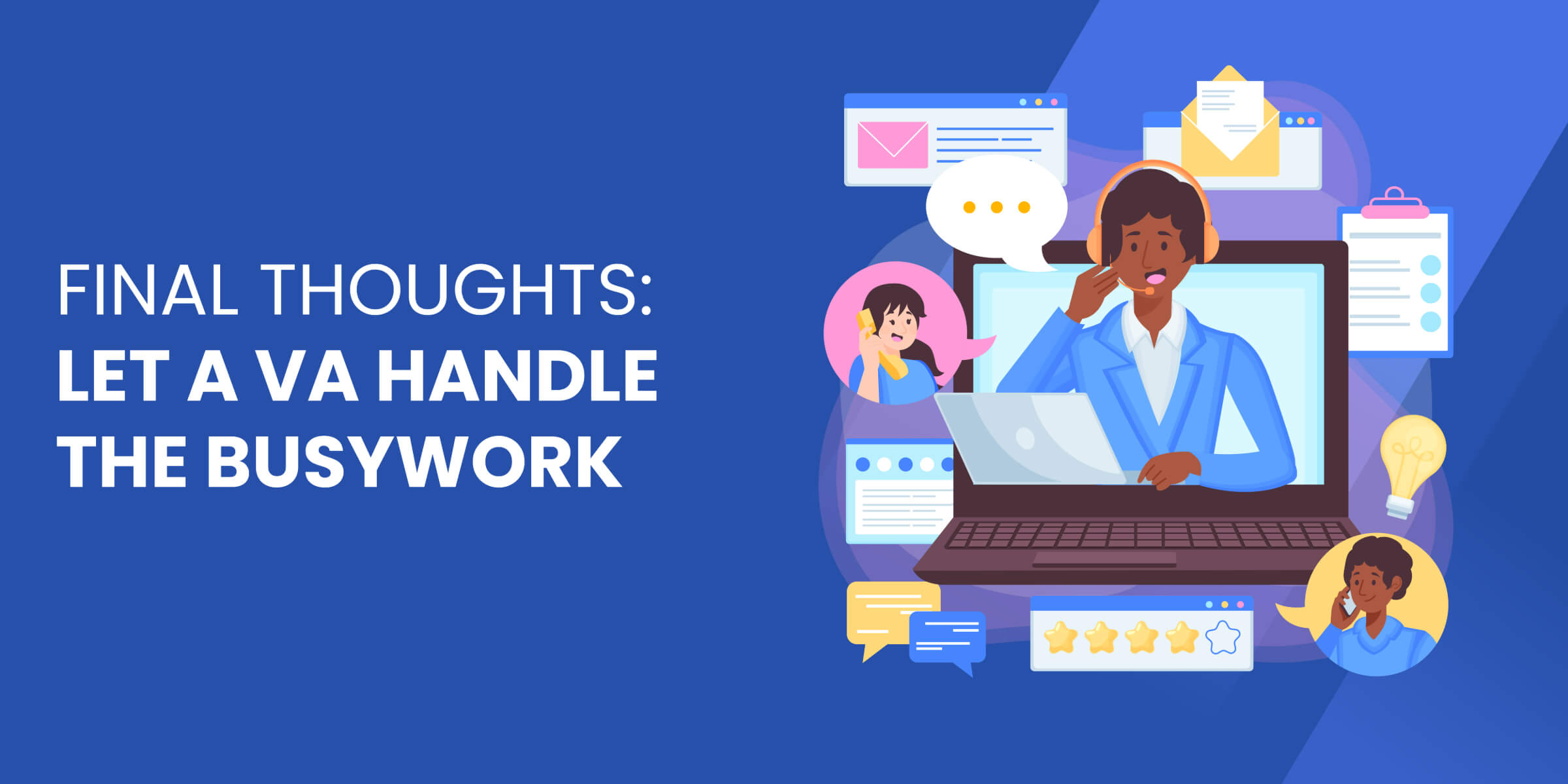 Let a VA Handle Busywork