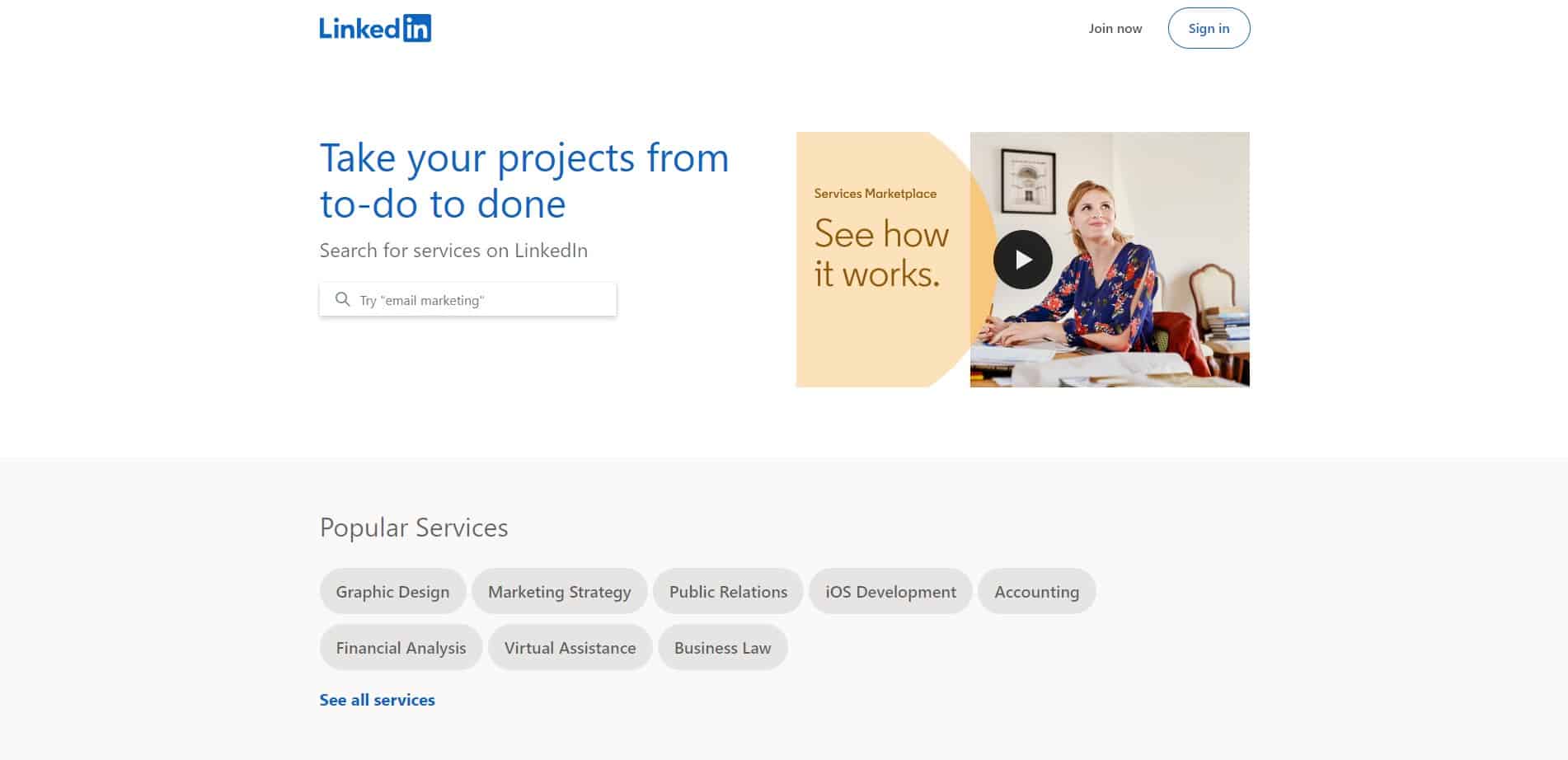 LinkedIn ProFinder Website Banner