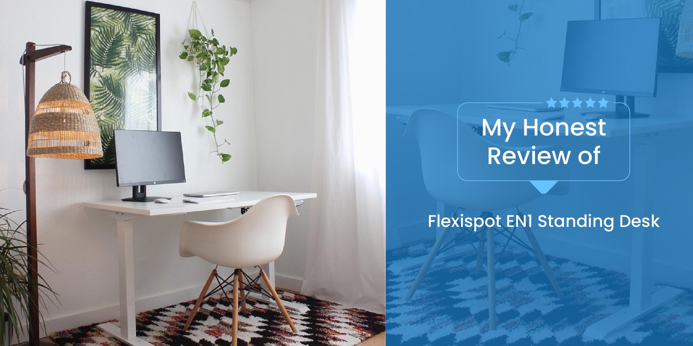 Best Standing Desk under £300? Flexispot EF1 Review 