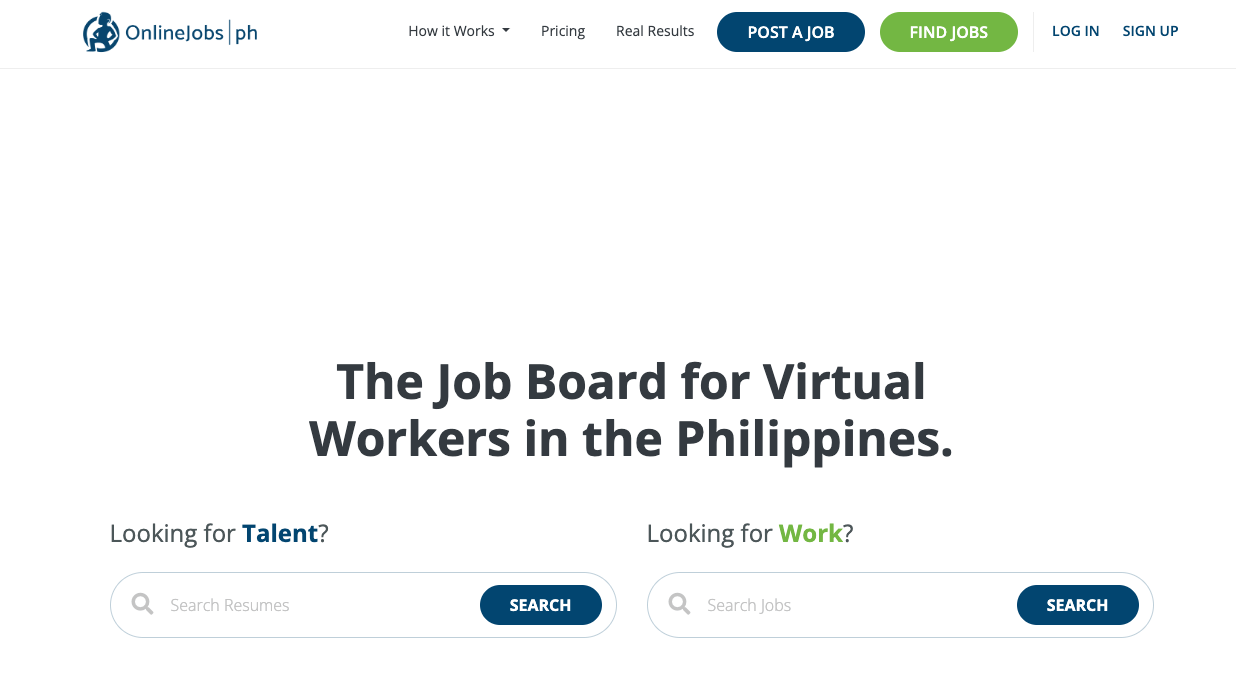OnlineJobs Banner