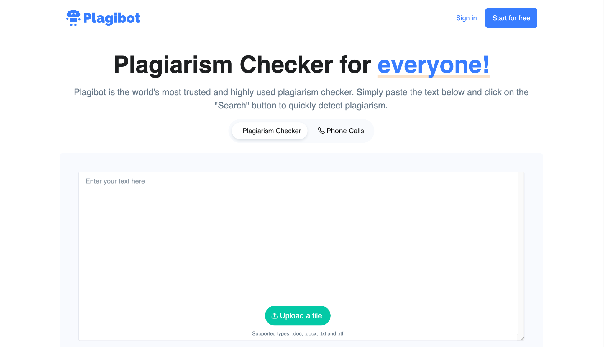 CopyLeaks - Online Plagiarism Checker