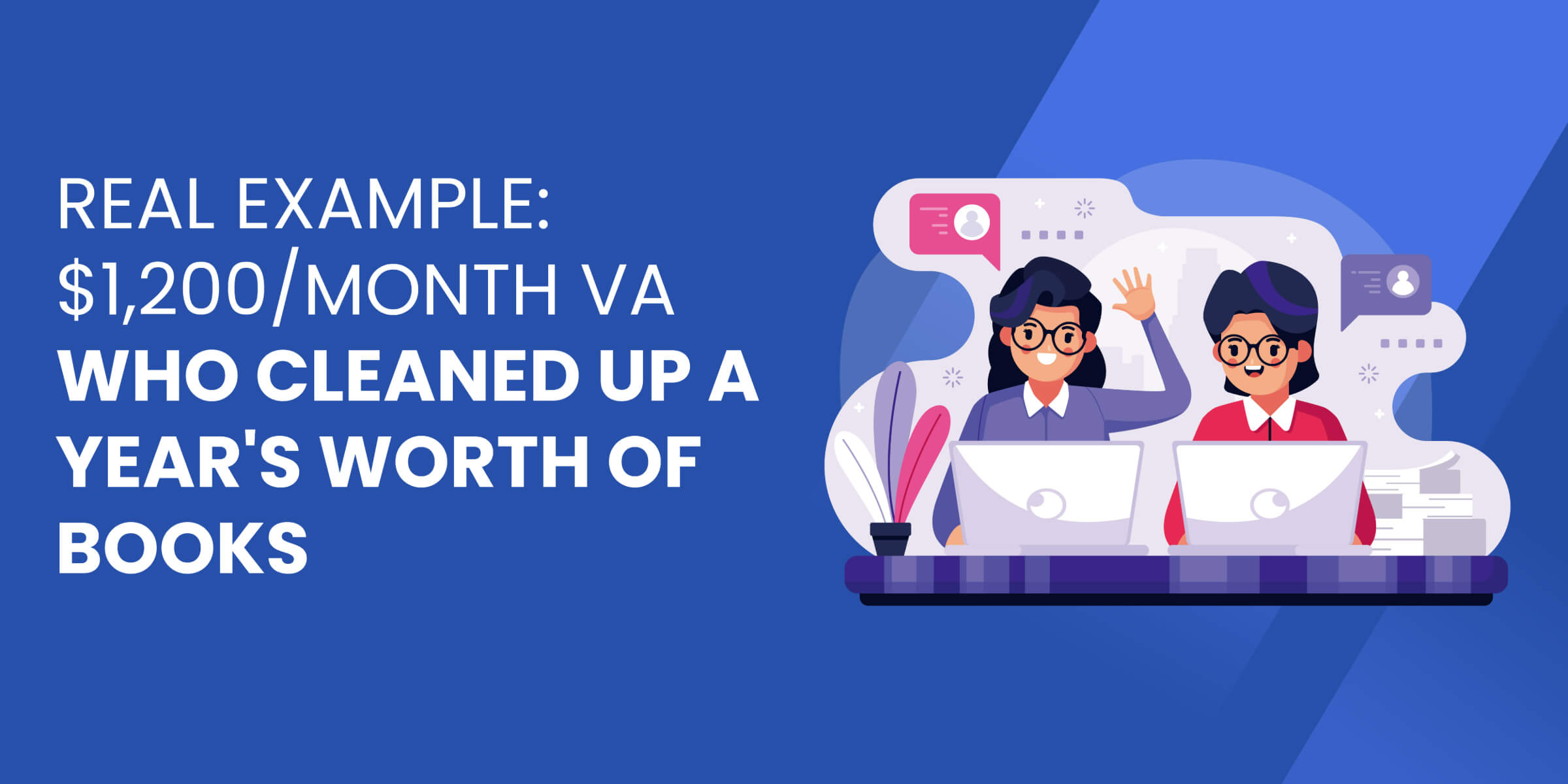 Real Example of Bookkeeping VA