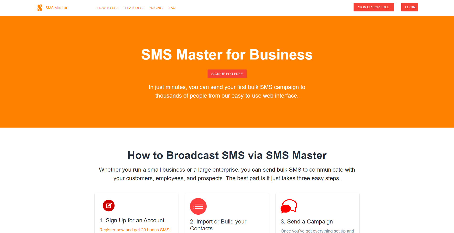 SMSMaster SMS Marketing Software for White-Labeling & Reselling