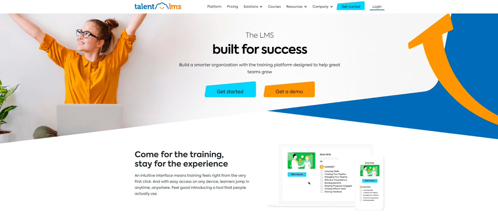 TalentLMS Website Banner