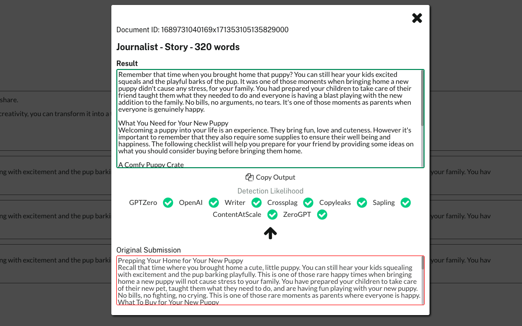 Undetectable Documents Tab