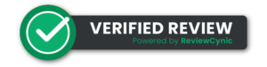 Verified Review Powered by ReviewCynic - m3