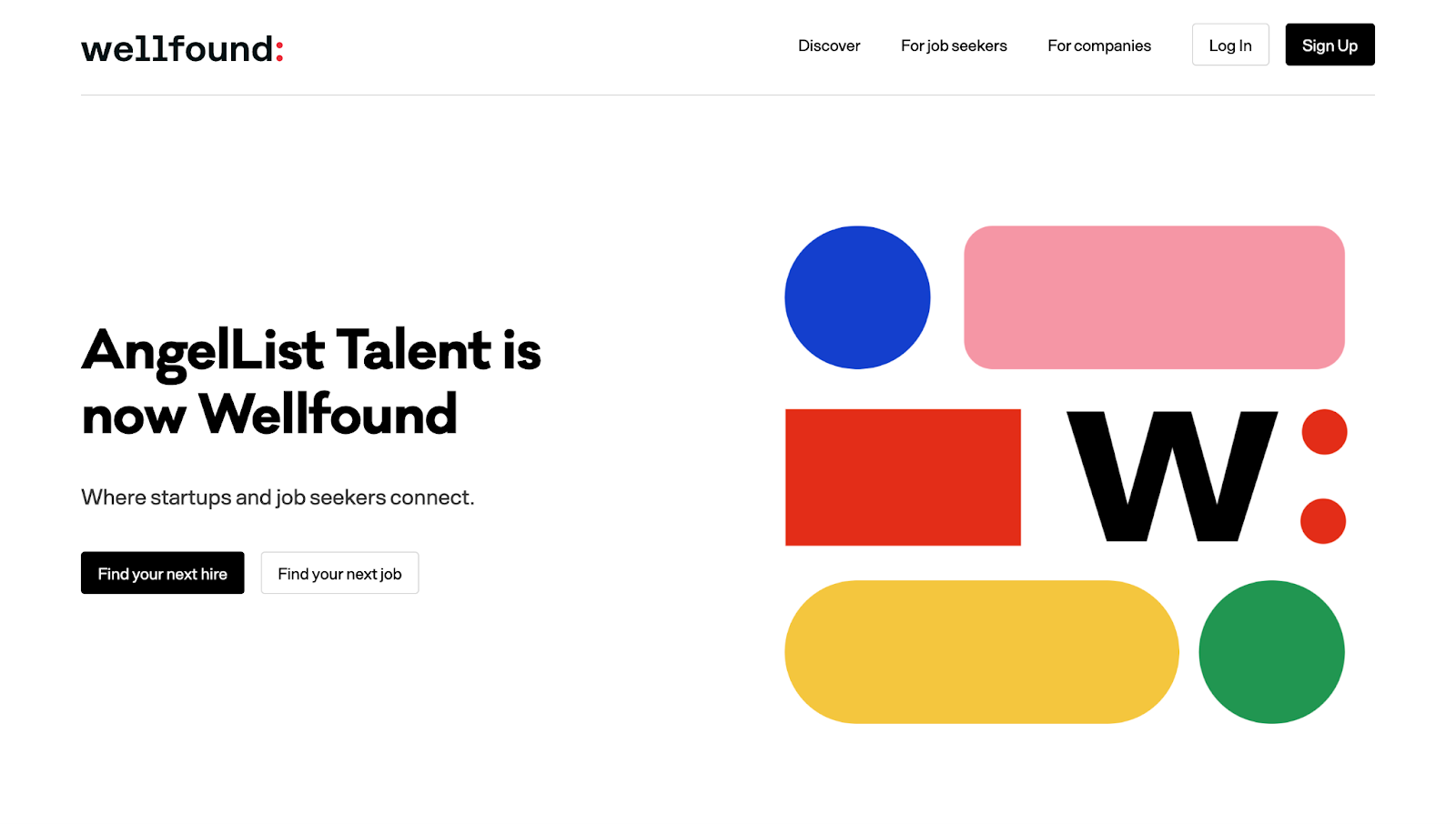 Wellfound Website Banner