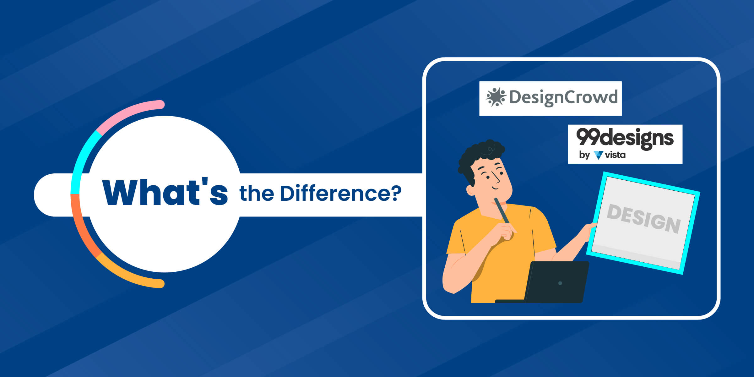 Whats the Difference 99Designs Designcrowd