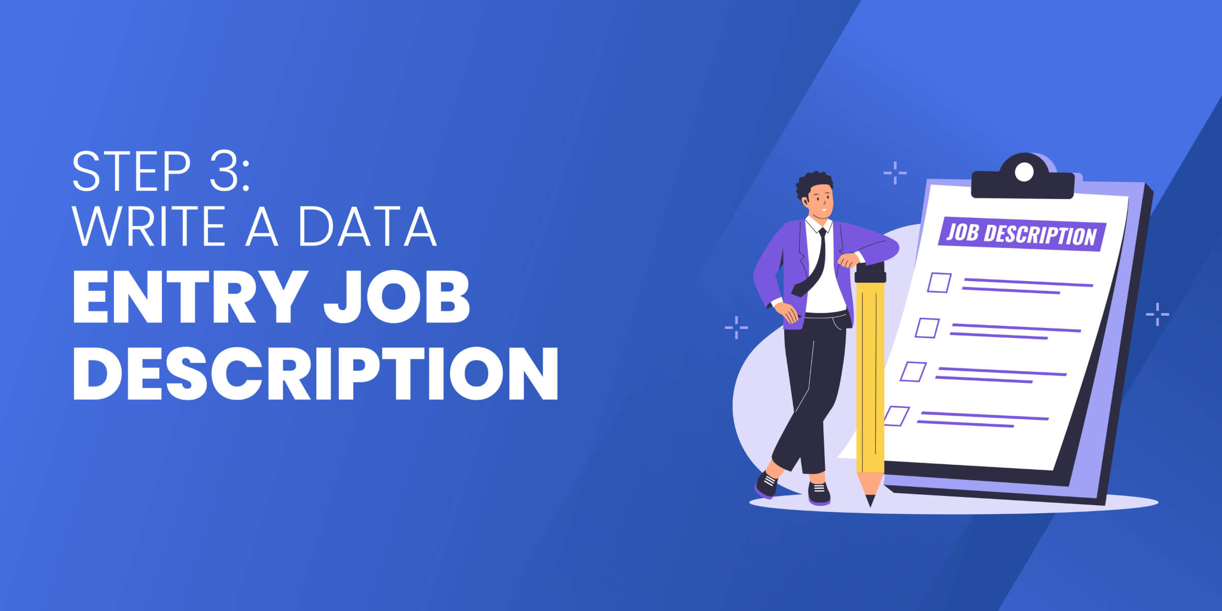 Write Data Entry Job Description