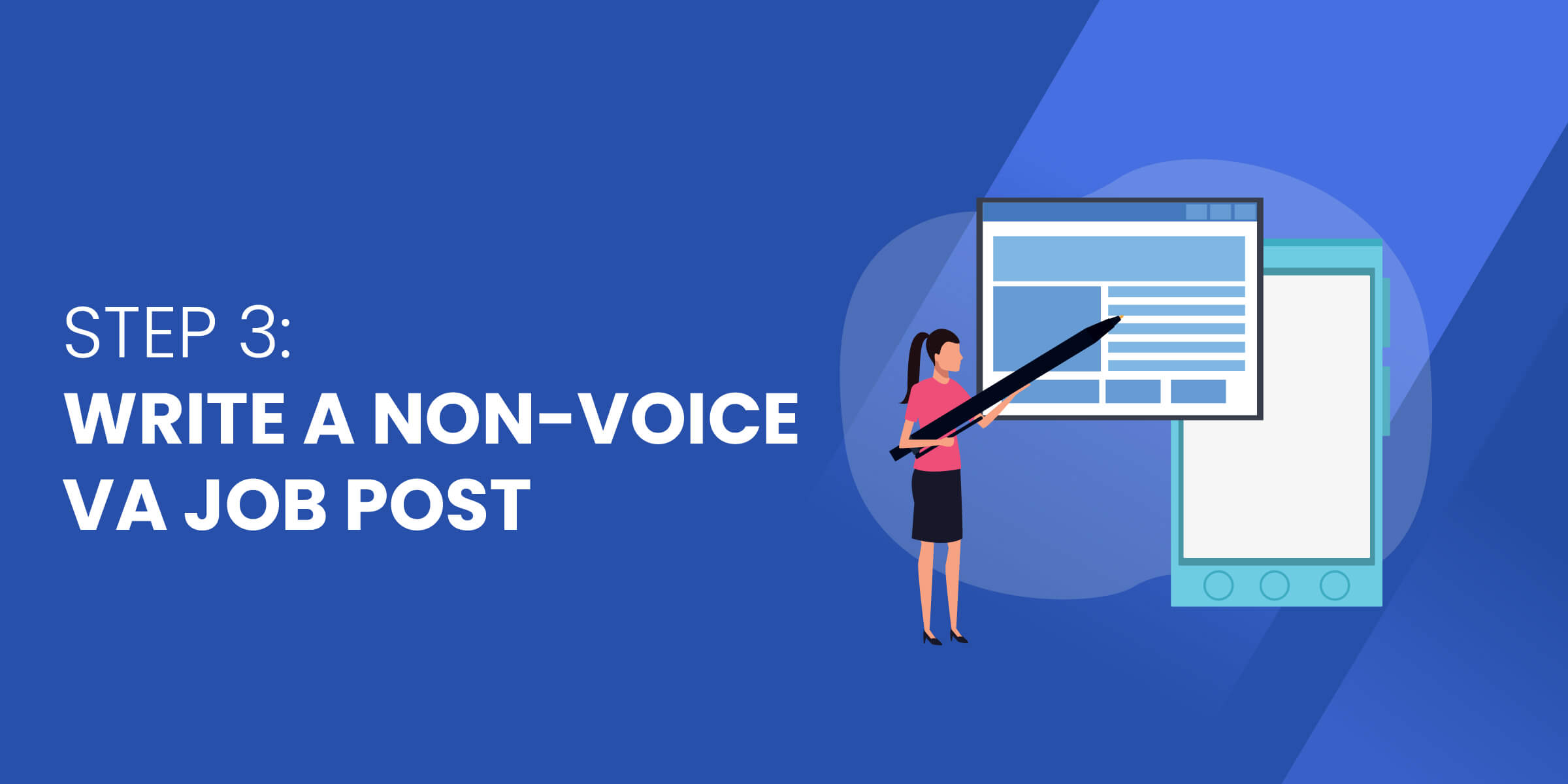 Write Non Voice VA Job Post