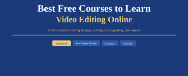 best-free-online-courses-video-editing-2026