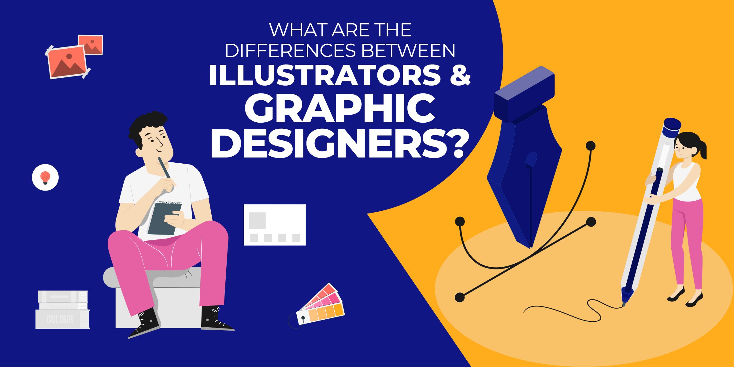 Graphic Design vs Illustration What's the Difference?