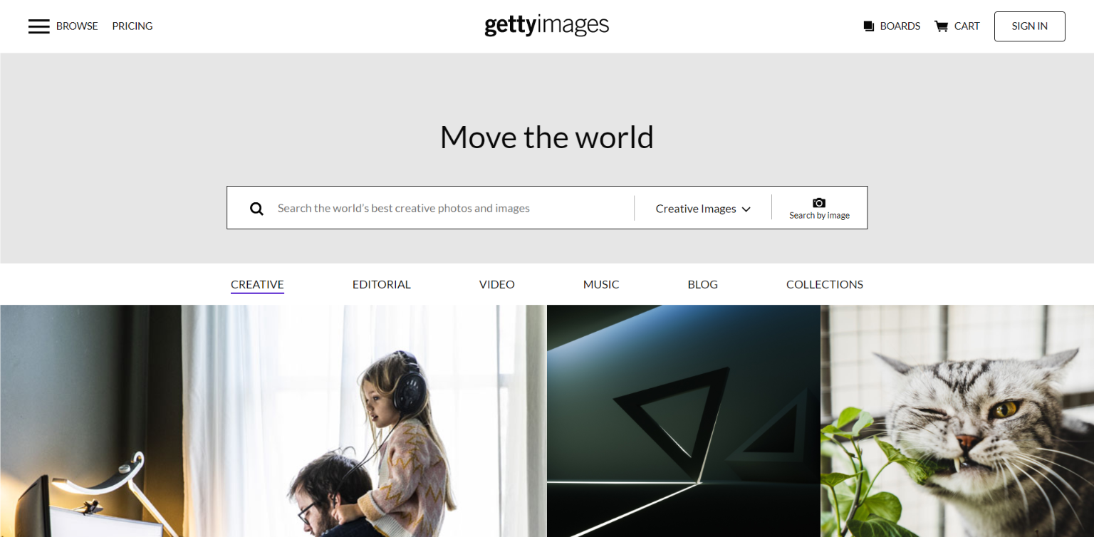 Where to Find Blog Images - Getty Images