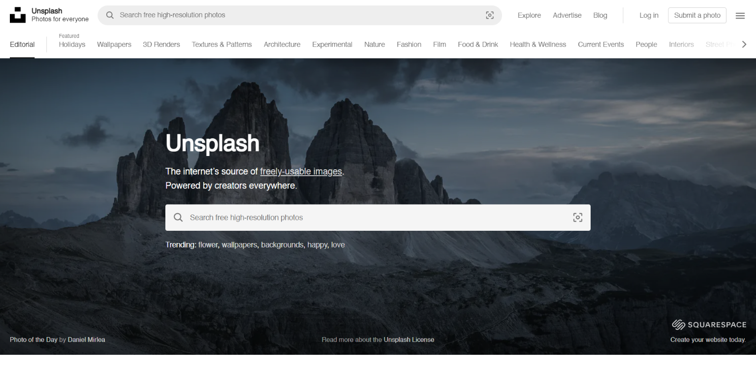 Where to Find Blog Images - Unsplash
