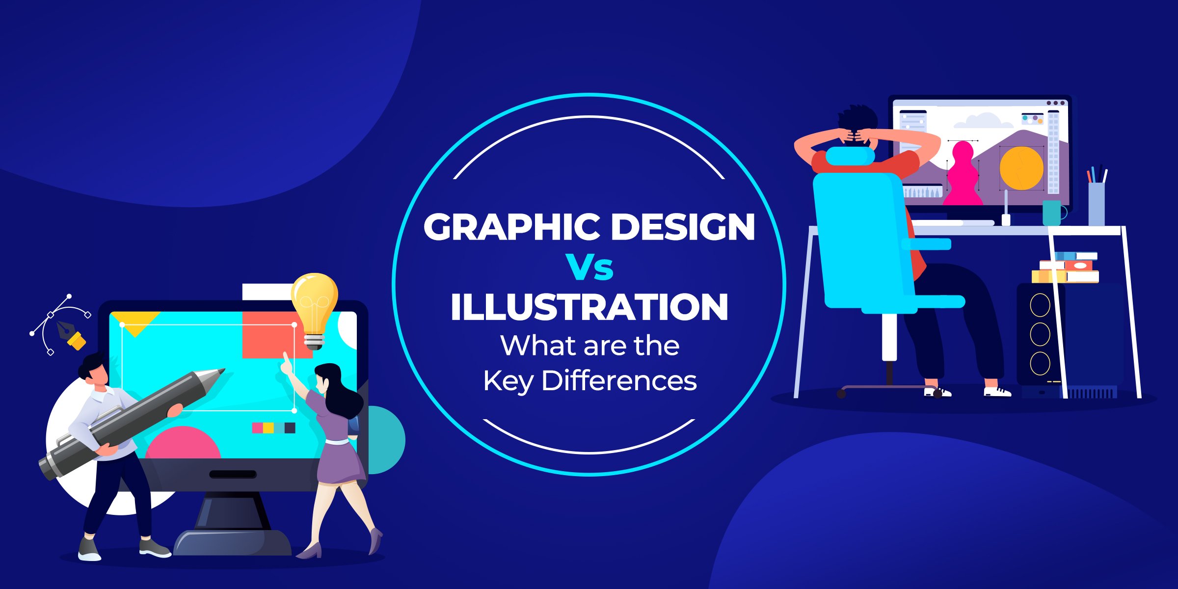 Graphic Design vs Illustration What's the Difference?